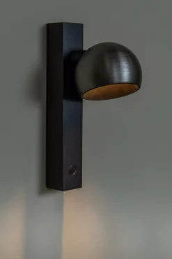 ESFERA - Wandlamp - LED Dimb. - 1x9W 2700K - Grijs ijzer*Lucide Store