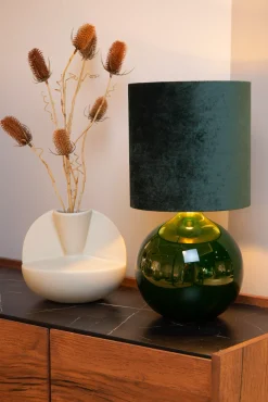 ESTERAD - Tafellamp - Ø 24 cm - 1xE14 - Groen*Lucide Outlet