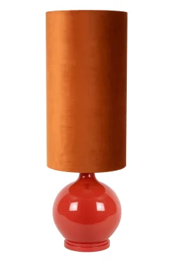 ESTERAD - Vloerlamp - Ø 34 cm - 1xE27 - Oranje*Lucide Hot