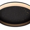 ESTREJA - Plafonnière - Ø 40 cm - LED Dimb. - CCT - 2500K/3000K - Zwart*Lucide Store