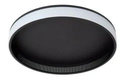 ESTREJA - Plafonnière - Ø 40 cm - LED Dimb. - CCT - 2500K/3000K - Zwart*Lucide Store