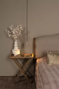 EVORA - Hanglamp - Ø 10 cm - 1xGU10 - Taupe*Lucide Best Sale