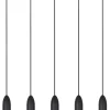 EVORA - Hanglamp - Ø 10 cm - 5xGU10 - Zwart*Lucide Sale