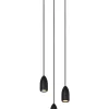 EVORA - Hanglamp - Ø 25 cm - 3xGU10 - Zwart*Lucide Best