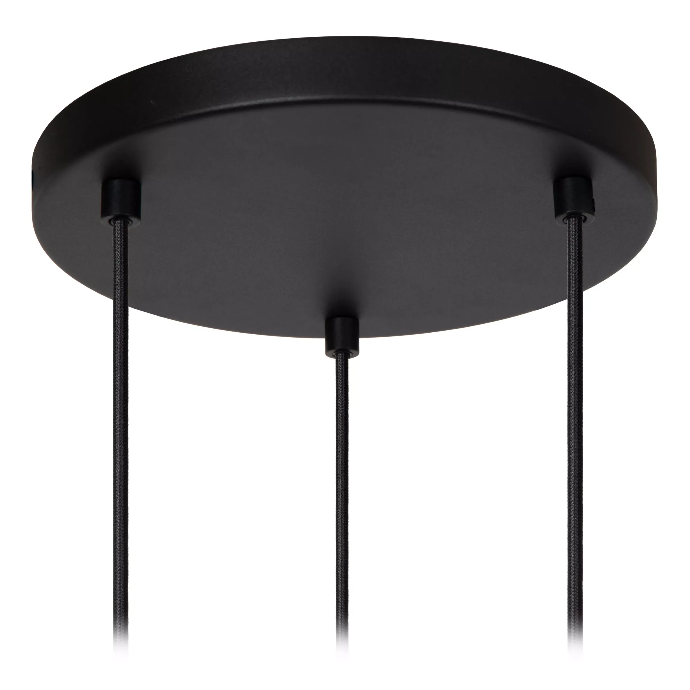 EVORA - Hanglamp - Ø 25 cm - 3xGU10 - Zwart*Lucide Best
