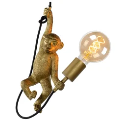 EXTRAVAGANZA CHIMP - Hanglamp - Ø 17,6 cm - 1xE27 - Zwart*Lucide Shop