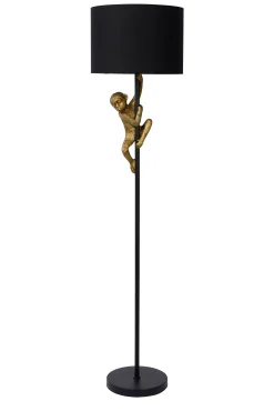 EXTRAVAGANZA CHIMP - Vloerlamp - Ø 35 cm - 1xE27 - Zwart*Lucide Outlet