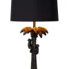 EXTRAVAGANZA COCONUT - Tafellamp - Ø 30,5 cm - 1xE27 - Zwart*Lucide Store