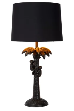 EXTRAVAGANZA COCONUT - Tafellamp - Ø 30,5 cm - 1xE27 - Zwart*Lucide Store