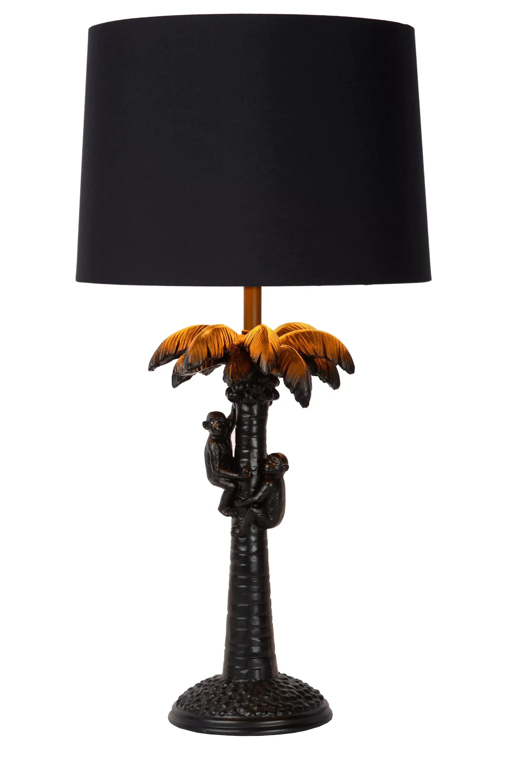 EXTRAVAGANZA COCONUT - Tafellamp - Ø 30,5 cm - 1xE27 - Zwart*Lucide Store