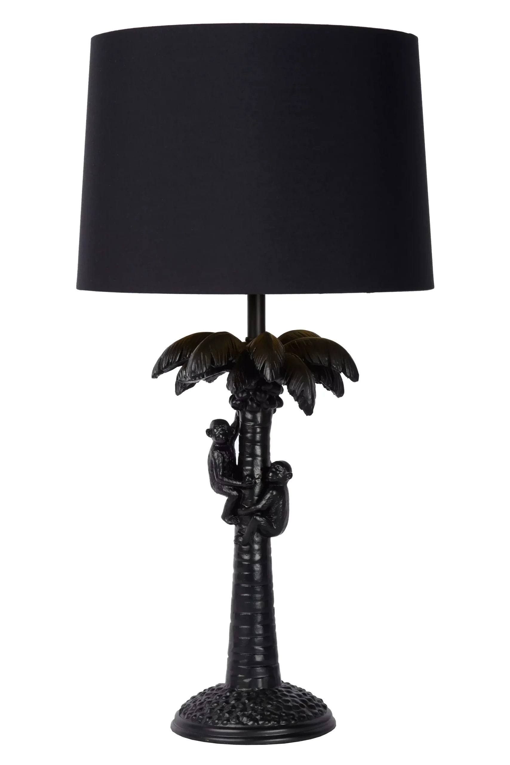 EXTRAVAGANZA COCONUT - Tafellamp - Ø 30,5 cm - 1xE27 - Zwart*Lucide Store