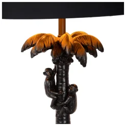 EXTRAVAGANZA COCONUT - Tafellamp - Ø 30,5 cm - 1xE27 - Zwart*Lucide Store
