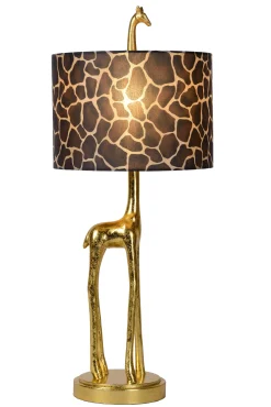 EXTRAVAGANZA MISS TALL - Tafellamp - Ø 25 cm - 1xE27 - Mat Goud / Messing*Lucide Cheap