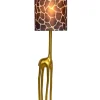 EXTRAVAGANZA MISS TALL - Vloerlamp - Ø 31,5 cm - 1xE27 - Mat Goud / Messing*Lucide Hot