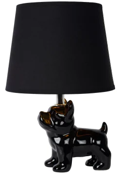 EXTRAVAGANZA SIR WINSTON - Tafellamp - 1xE14 - Zwart*Lucide Hot