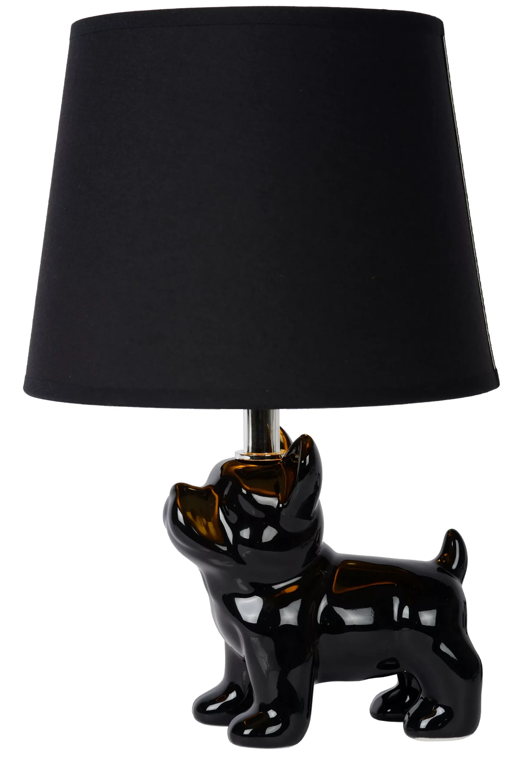 EXTRAVAGANZA SIR WINSTON - Tafellamp - 1xE14 - Zwart*Lucide Hot