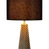 EXTRAVAGANZA VELVET - Tafellamp - Ø 25 cm - 1xE27 - Zwart*Lucide Online