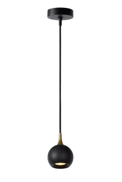 FAVORI - Hanglamp - Ø 9 cm - 1xGU10 - Zwart*Lucide Cheap
