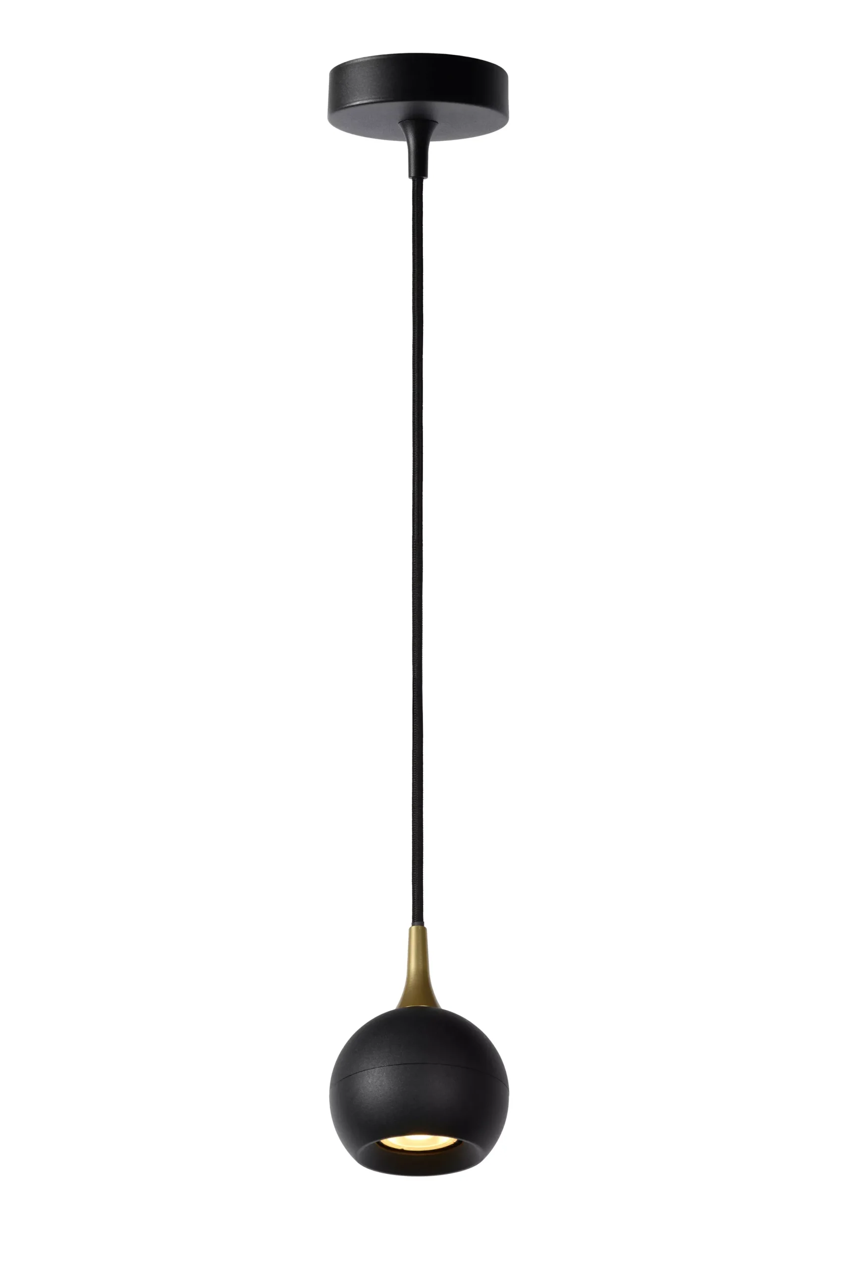 FAVORI - Hanglamp - Ø 9 cm - 1xGU10 - Zwart*Lucide Cheap
