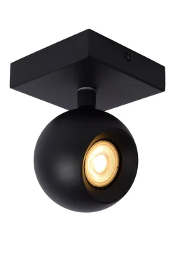 FAVORI - Plafondspot - 1xGU10 - Zwart*Lucide Best
