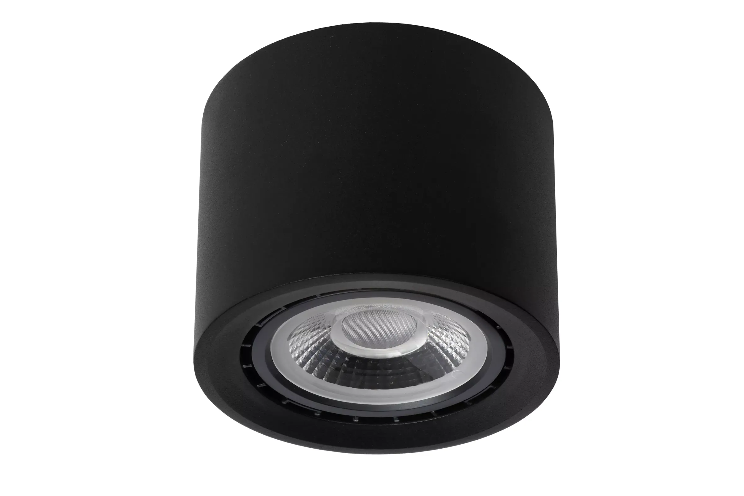 FEDLER - Plafondspot - Ø 12 cm - LED Dim to warm - GU10 (ES111) - 1x12W 2200K/3000K - Zwart*Lucide Outlet