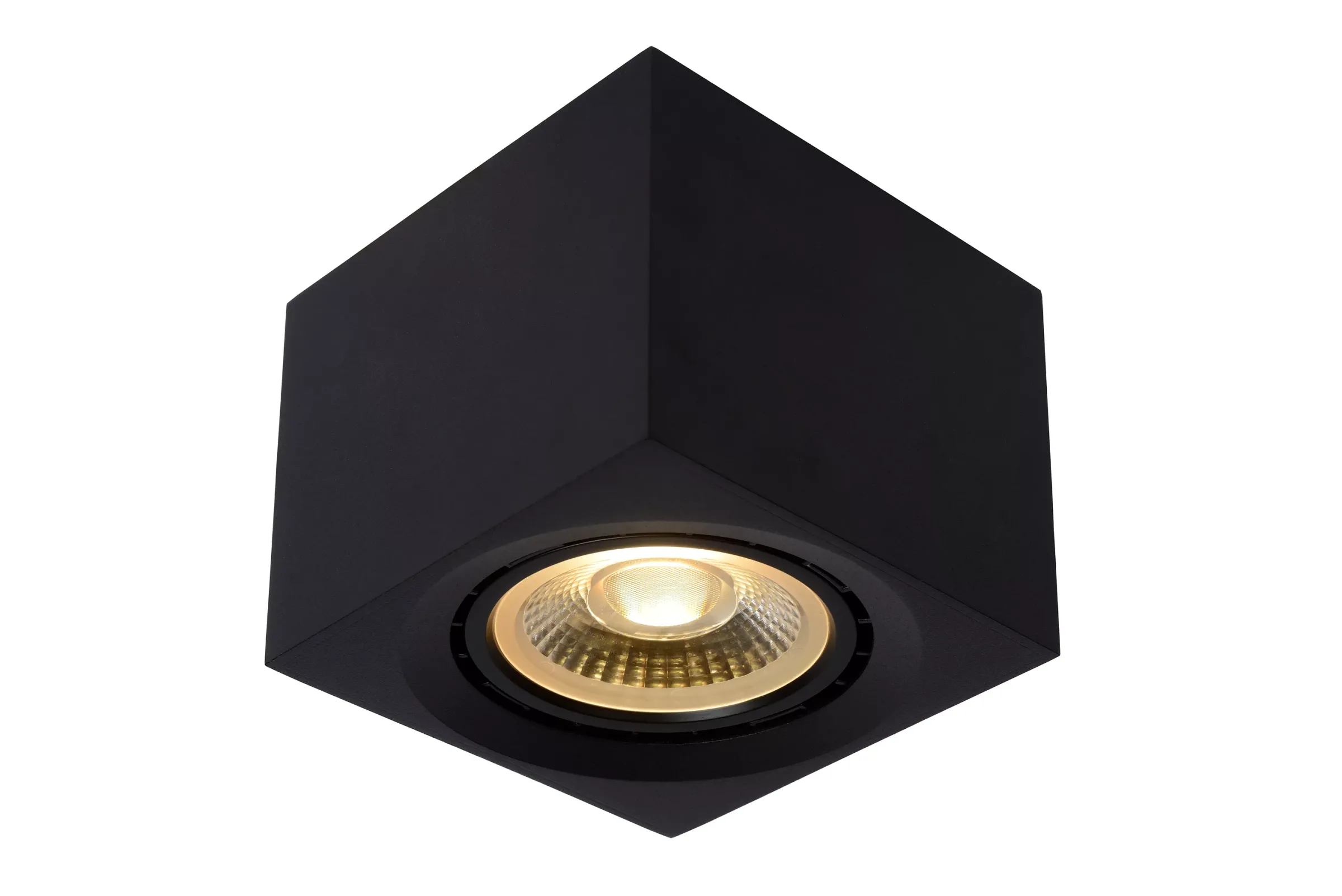 FEDLER - Plafondspot - LED Dim to warm - GU10 (ES111) - 1x12W 2200K/3000K - Zwart*Lucide Sale