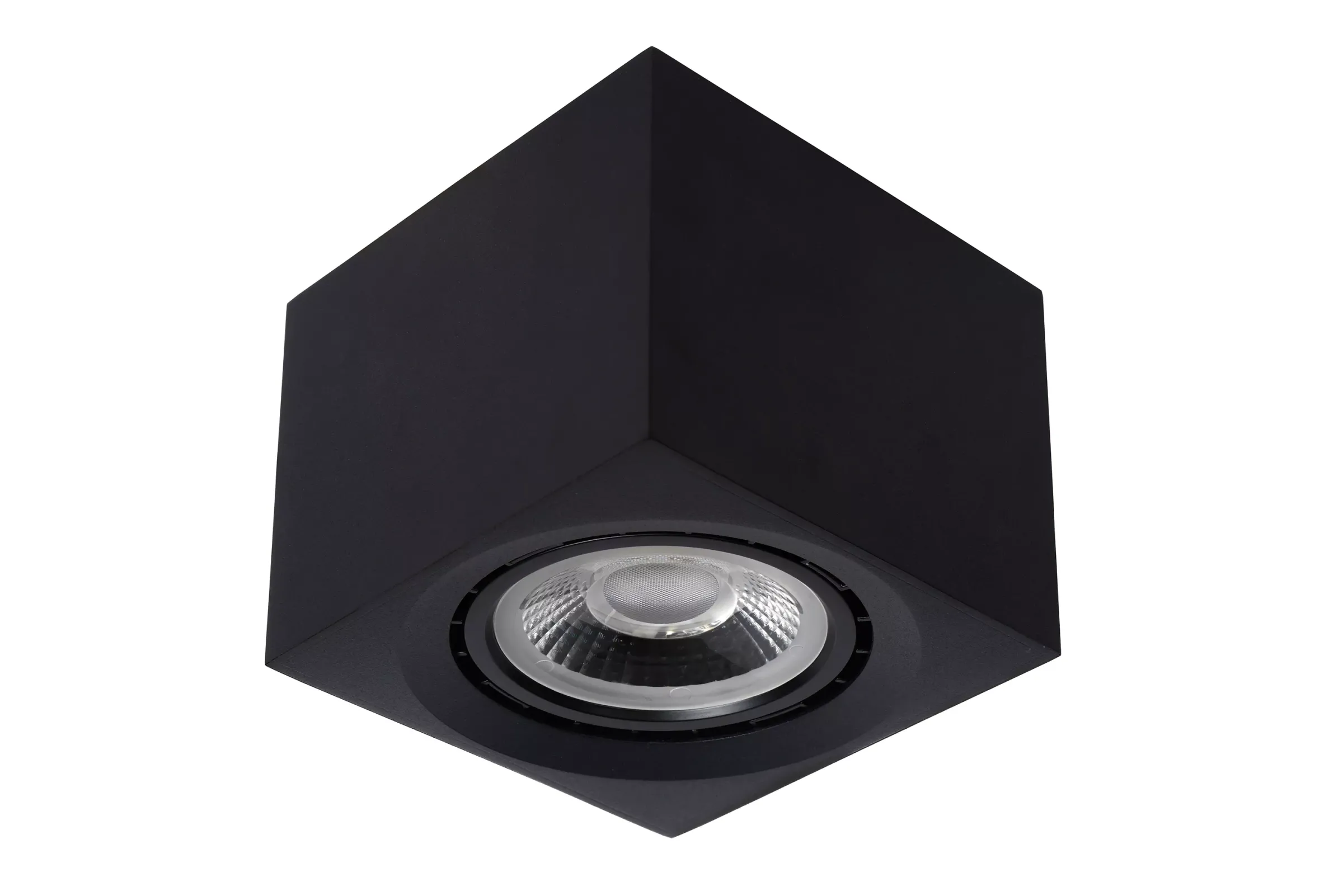 FEDLER - Plafondspot - LED Dim to warm - GU10 (ES111) - 1x12W 2200K/3000K - Zwart*Lucide Sale