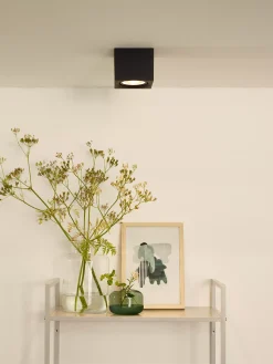 FEDLER - Plafondspot - LED Dim to warm - GU10 (ES111) - 1x12W 2200K/3000K - Zwart*Lucide Sale