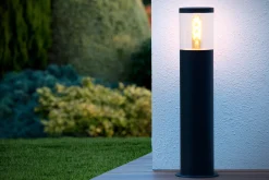 FEDOR - Sokkellamp - 1xE27 - IP44 - Zwart*Lucide Cheap