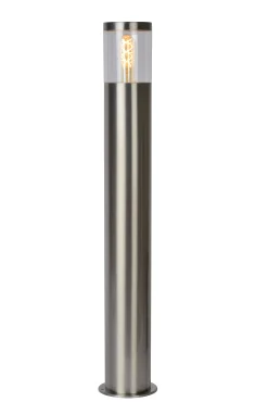 FEDOR - Sokkellamp - 1xE27 - IP44 - Mat chroom*Lucide Hot