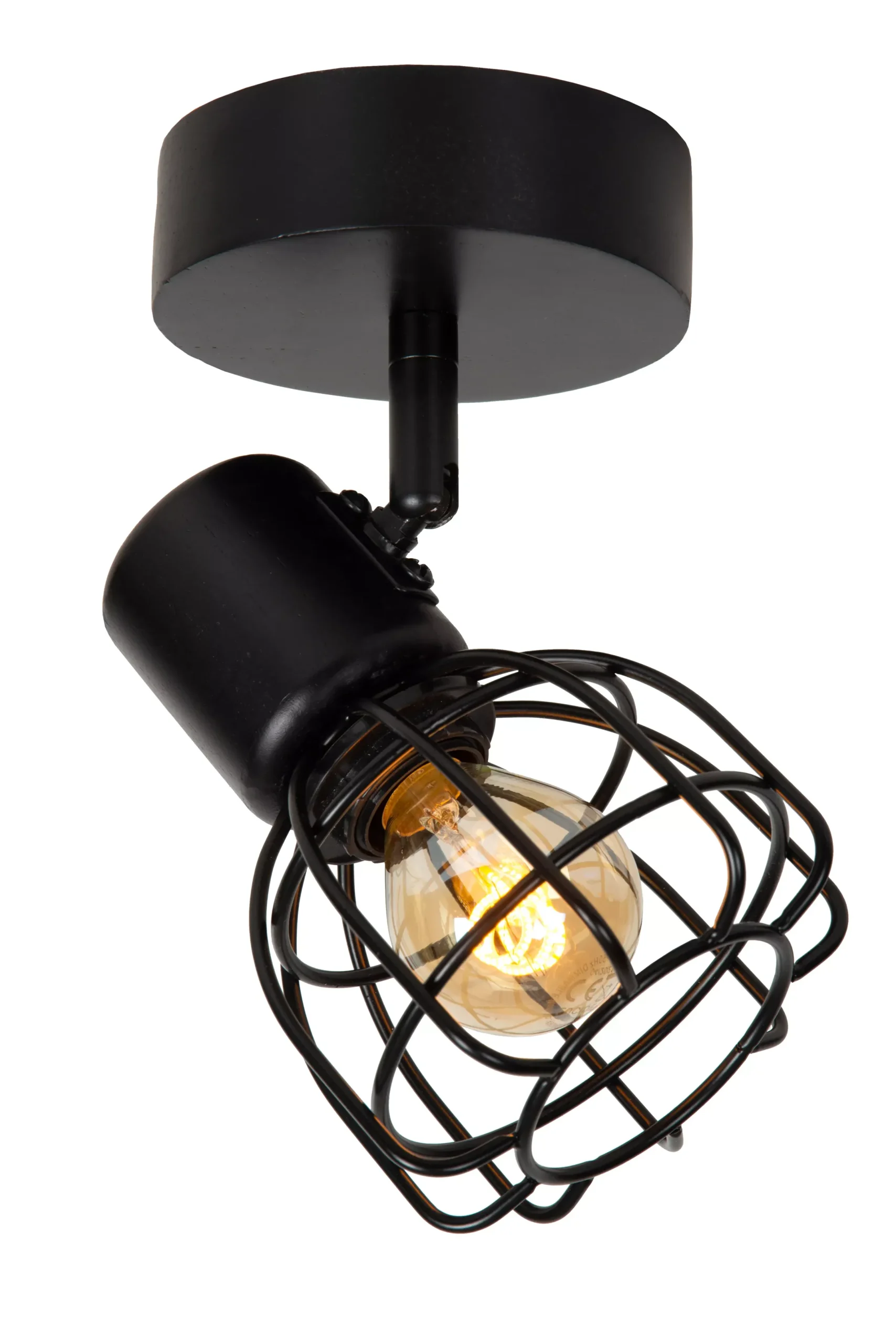 FILOX - Plafondspot - Ø 10 cm - 1xE14 - Zwart*Lucide Sale