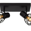 FILOX - Plafondspot - 2xE14 - Zwart*Lucide Best Sale