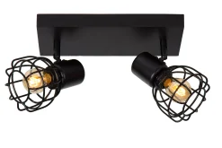 FILOX - Plafondspot - 2xE14 - Zwart*Lucide Best Sale