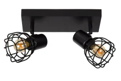 FILOX - Plafondspot - 2xE14 - Zwart*Lucide Best Sale