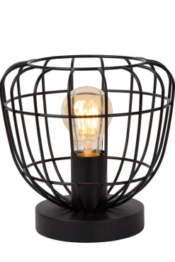 FILOX - Tafellamp - Ø 20 cm - 1xE27 - Zwart*Lucide Clearance