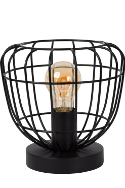 FILOX - Tafellamp - Ø 20 cm - 1xE27 - Zwart*Lucide Clearance