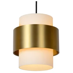 FIRMIN - Hanglamp - 3xE27 - Mat Goud / Messing*Lucide Discount