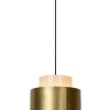 FIRMIN - Hanglamp - Ø 30 cm - 1xE27 - Mat Goud / Messing*Lucide Best