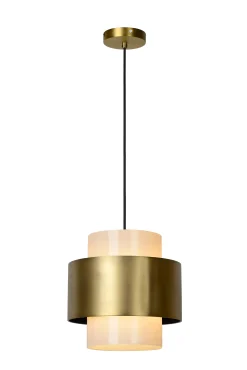 FIRMIN - Hanglamp - Ø 30 cm - 1xE27 - Mat Goud / Messing*Lucide Best
