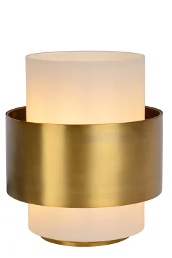 FIRMIN - Tafellamp - Ø 20 cm - 1xE27 - Mat Goud / Messing*Lucide Shop