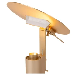 FITS - Tafellamp - Ø 20 cm - LED - 1x7W 3000K - Mat Goud / Messing*Lucide Shop