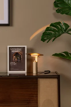 FITS - Tafellamp - Ø 20 cm - LED - 1x7W 3000K - Mat Goud / Messing*Lucide Shop