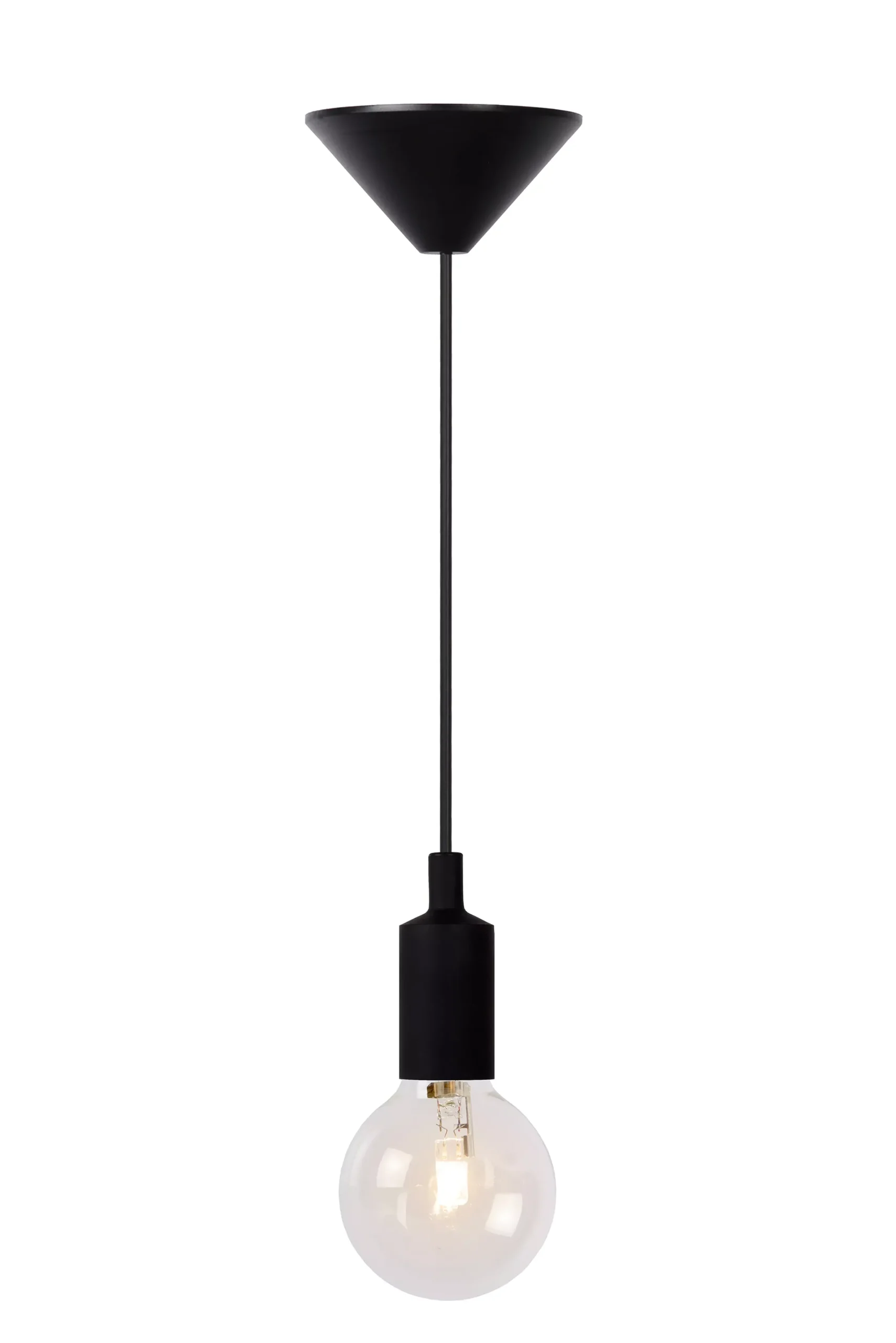 FIX - Hanglamp - Ø 10 cm - 1xE27 - Zwart*Lucide Shop