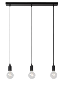 FIX - Hanglamp - 3xE27 - Zwart*Lucide Store