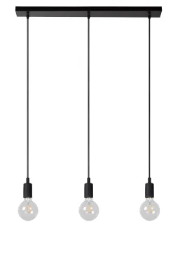 FIX - Hanglamp - 3xE27 - Zwart*Lucide Store