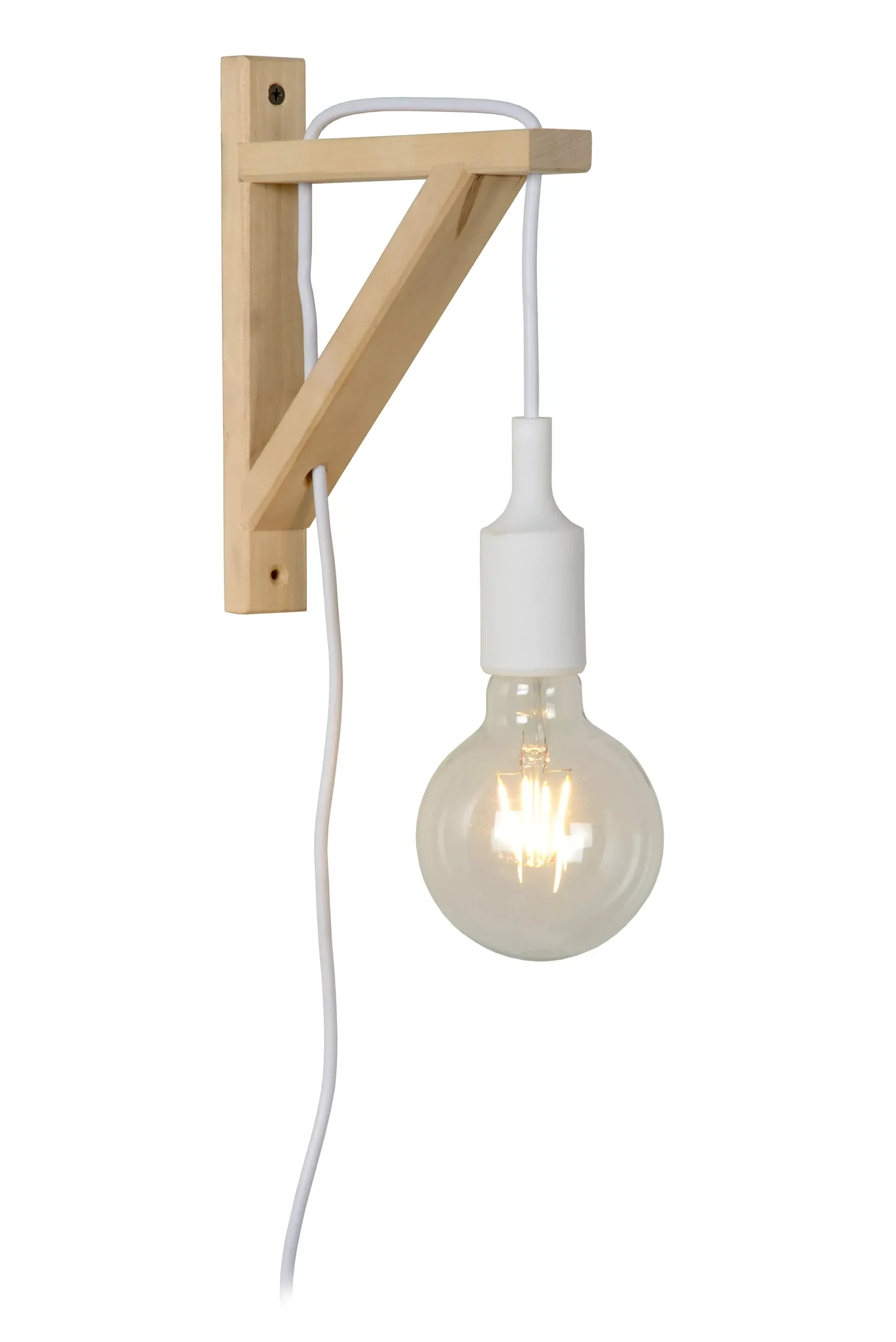 FIX - Wandlamp - 1xE27 - Wit*Lucide Fashion