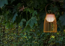 FJARA - Oplaadbare Tafellamp Binnen/Buiten - Accu/Batterij - Ø 17,5 cm - LED Dim to warm - 1x0,3W 2800K/3200K - IP44 - Bruin*Lucide Cheap