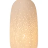 FLORES - Tafellamp - Ø 17,5 cm - 1xE14 - Wit*Lucide Hot