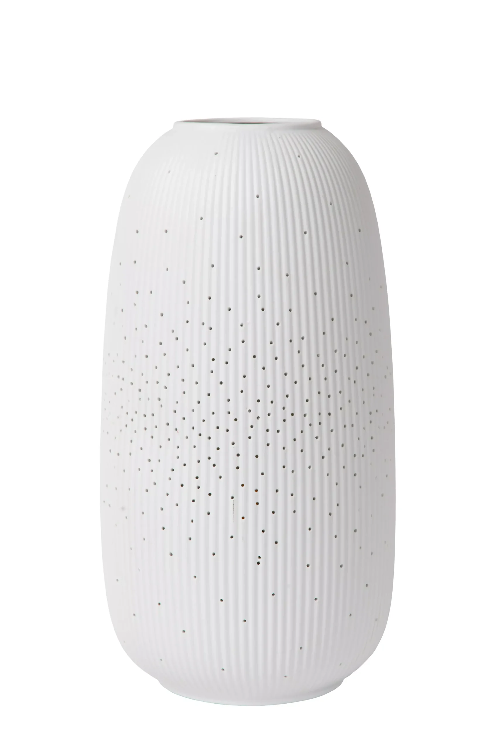 FLORES - Tafellamp - Ø 17,5 cm - 1xE14 - Wit*Lucide Hot