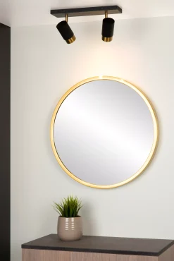 FLORIS - Plafondspot - 2xGU10 - Zwart*Lucide Sale